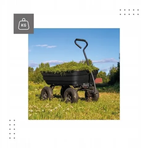 Wózek Ogrodowy Taczka Przyczepka GREGMAN Cart 2.0 120l do 200kg