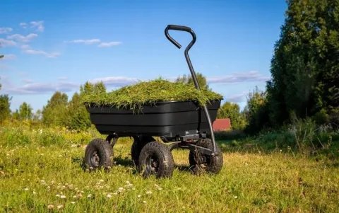 Wózek Ogrodowy Taczka Przyczepka GREGMAN Cart 2.0 120l do 200kg