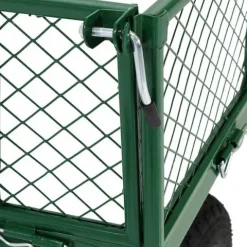 WÓZEK OGRODOWY TRANSPORTOWY DUŻY PRZYCZEPKA BOGIE-TRAX3 ROZKŁADANY DO 300KG