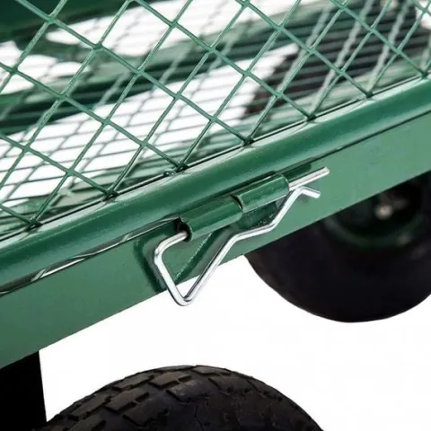 WÓZEK OGRODOWY TRANSPORTOWY DUŻY PRZYCZEPKA BOGIE-TRAX3 ROZKŁADANY DO 300KG
