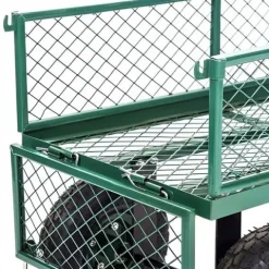 WÓZEK OGRODOWY TRANSPORTOWY DUŻY PRZYCZEPKA BOGIE-TRAX3 ROZKŁADANY DO 300KG