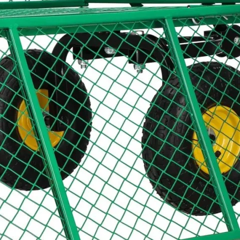 WÓZEK OGRODOWY TRANSPORTOWY SKŁADANY TURYSTYCZNY PLAŻOWY 250L PRZYCZEPKA