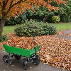 WÓZEK OGRODOWY TRANSPORTOWY TACZKA WYWROTKA PRZYCZEPKA DO OGRODU 3w1 300kg