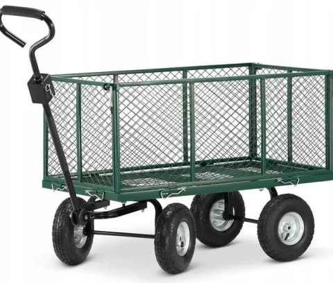 Wózek ogrodowy TRANSPORTOWY taczka przyczepka rozkładany BURTY 450kg 250L
