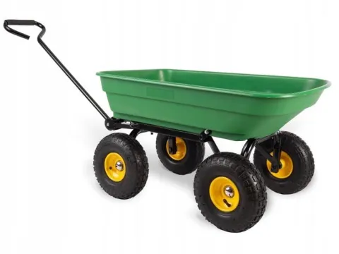 Wózek ogrodowy transportowy taczka wywrotka przyczepka 3w1 200kg