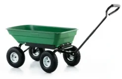 Wózek ogrodowy transportowy taczka przyczepka wywrotka HIGHER 350kg