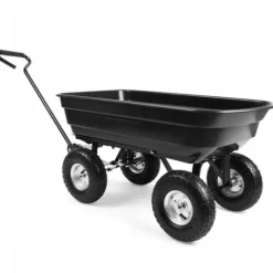 Wózek ogrodowy transportowy taczka wywrotka przyczepka 3w1 300kg