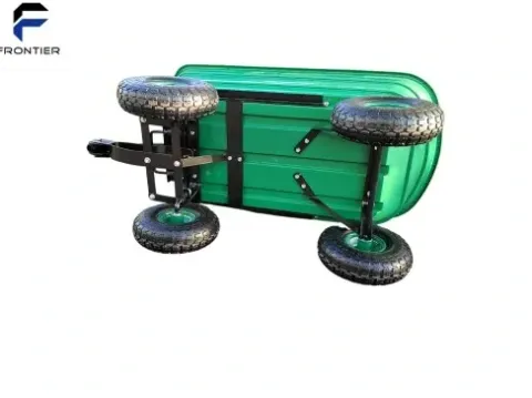 Wózek ogrodowy transportowy wywrotka 75L 300 kg ręczny lub pod