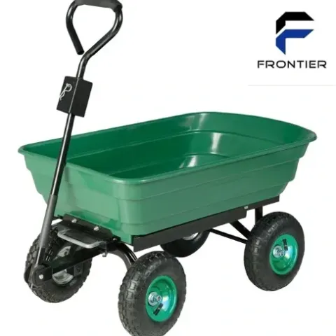 Wózek ogrodowy transportowy wywrotka 75L 300 kg ręczny lub pod