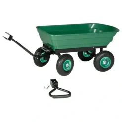 Wózek ogrodowy transportowy wywrotka 75L 300 kg ręczny lub pod