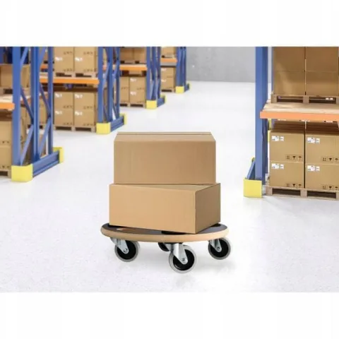 Wózek płaski udźwig 200kg PLATFORMA do przesuwania TRANSPORTU mebli 4 kółka