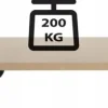 Wózek płaski udźwig 200kg PLATFORMA do przesuwania TRANSPORTU mebli 4 kółka