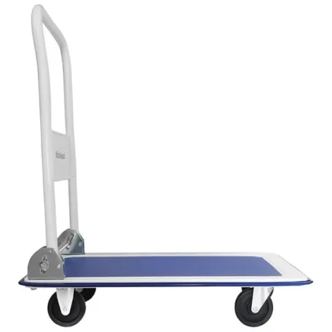 Wózek platformowy magazynowy transportowy składany ręczny 150kg