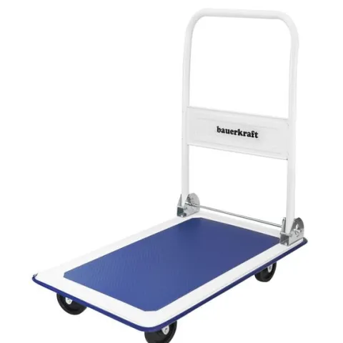 Wózek platformowy magazynowy transportowy składany ręczny 150kg