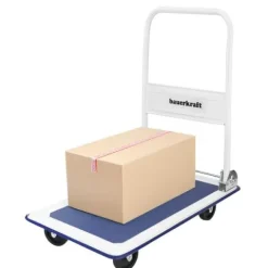 Wózek platformowy magazynowy transportowy składany ręczny 150kg
