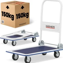 Wózek platformowy transportowy magazynowy 150kg PL-PH150