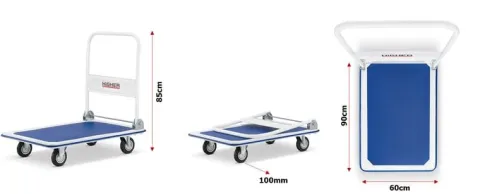 Wózek platformowy transportowy magazynowy 300kg PL-PH300