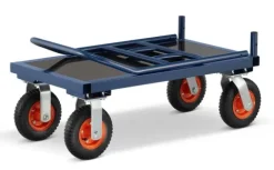 Wózek platformowy transportowy magazynowy CargoMaster 640 kg by HIGHER
