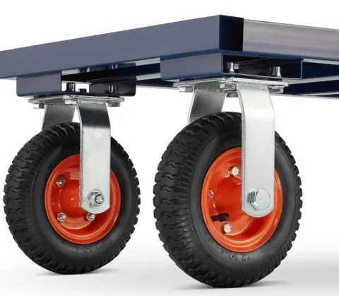 Wózek platformowy transportowy magazynowy CargoMaster 640 kg by HIGHER