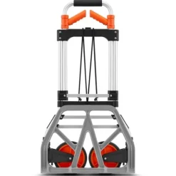 Wózek ręczny transportowy aluminiowy młynarka HIGHER składana płaska 120 kg