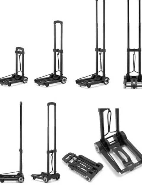 Wózek transportowy na zakupy składany HIGHER 40kg