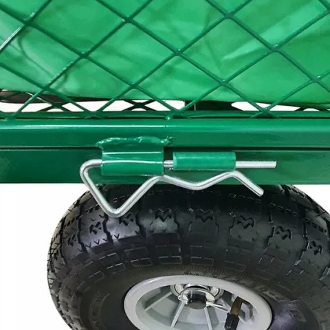Wózek transportowy OGRODOWY 200 KG przyczepa przyczepka siatka GC1