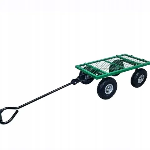 Wózek transportowy OGRODOWY 200 KG przyczepa przyczepka siatka GC1