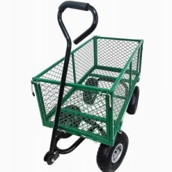 Wózek transportowy OGRODOWY 200 KG przyczepa przyczepka siatka GC1
