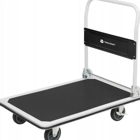 Wózek TRANSPORTOWY płaski składany udźwig 300kg PLATFORMA 4 kółka 90 x 60cm