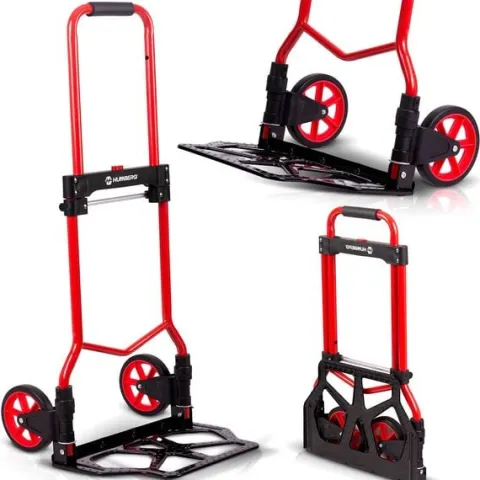 Wózek transportowy składany taczkowy młynarka magazynowy 100kg Humberg HM-517