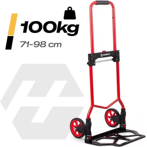 Wózek transportowy składany taczkowy młynarka magazynowy 100kg Humberg HM-517