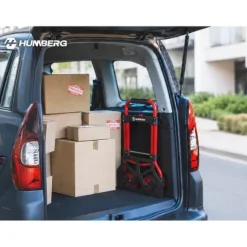 Wózek transportowy składany taczkowy młynarka magazynowy 100kg Humberg HM-517