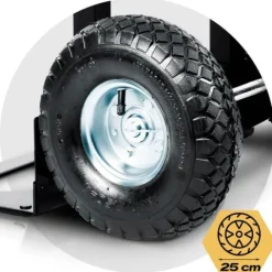 Wózek transportowy składany taczkowy młynarka magazynowy 250kg Humberg HM-516