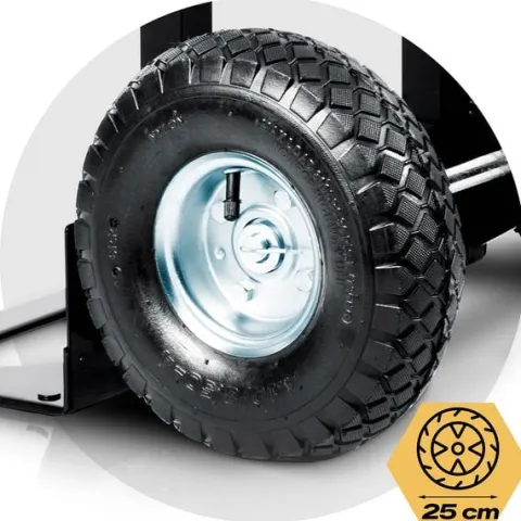 Wózek transportowy składany taczkowy młynarka magazynowy 90kg Humberg HM-518