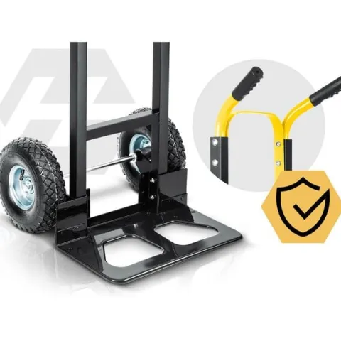 Wózek transportowy składany taczkowy młynarka magazynowy 90kg Humberg HM-518
