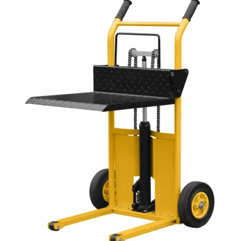 WÓZEK TRANSPORTOWY Z PLATFORMĄ UDŹWIG 200 KG, PODNOSZENIE 900MM CORMAK WLTA