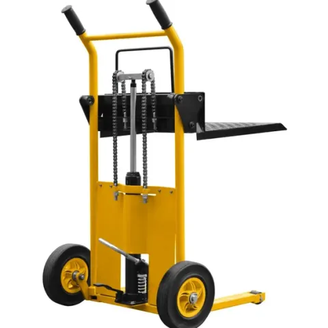 WÓZEK TRANSPORTOWY Z PLATFORMĄ UDŹWIG 200 KG, PODNOSZENIE 900MM CORMAK WLTA