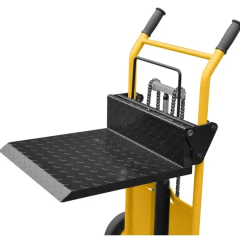 WÓZEK TRANSPORTOWY Z PLATFORMĄ UDŹWIG 200 KG, PODNOSZENIE 900MM CORMAK WLTA