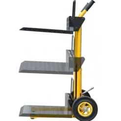 WÓZEK TRANSPORTOWY Z PLATFORMĄ UDŹWIG 200 KG, PODNOSZENIE 900MM CORMAK WLTA