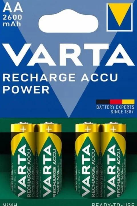 4x Akumulator VARTA 2600 mAh blister