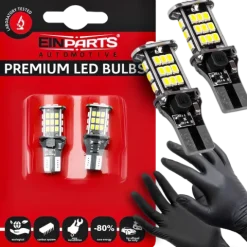2X ŻARÓWKA W16W LED 6000K EINPARTS 30 SMD CANBBUS ŻARÓWKI COFANIA WSTECZNE
