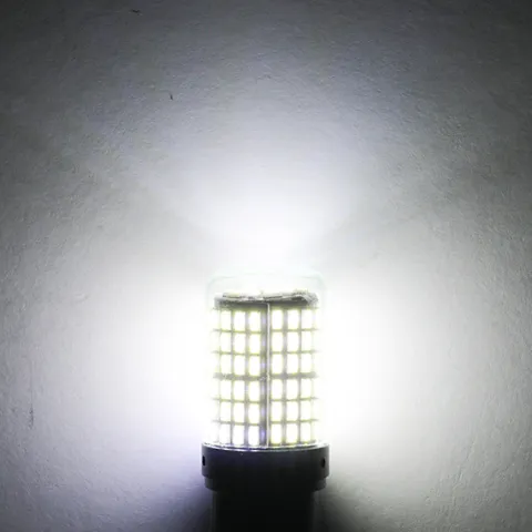 2X ŻARÓWKI P21W 144 LED 4014 BA15S CANBUS WSTECZNY