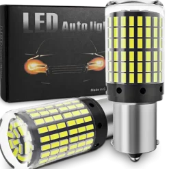 2X ŻARÓWKI P21W 144 LED 4014 BA15S CANBUS WSTECZNY