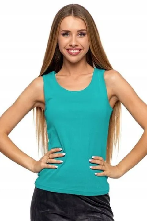 3x DAMSKI Tank TOP Bawełniany Moraj Podkoszulka Zestaw 3szt KOLORY r. M