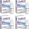 4x DELICOL na kolkę niemowlęcą krople 15 ml