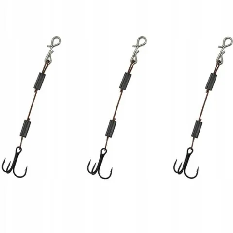3 x DOZBROJKA kotwica #4 przypon 1x7/ 3,5 cm 15 kg