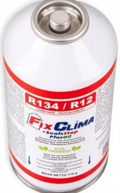 2x GAZ CZYNNIK CHŁODNICZY DO NAPEŁNIANIA KLIMATYZACJI R134A + USZCZELNIACZ