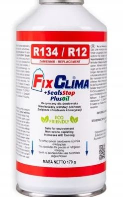 2x GAZ CZYNNIK CHŁODNICZY DO NAPEŁNIANIA KLIMATYZACJI R134A + USZCZELNIACZ