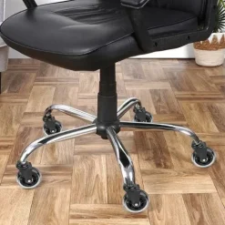 5x Kółka do Fotela Biurowego Ikea Kauczukowe Ciche Obrotowe Fotel Biurowy