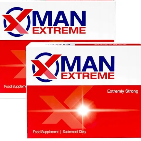 2x MAN EXTREME EKSTREMALNIE MOCNA KAPSUŁKA EREKCJA SILNA POTENCJA 24H